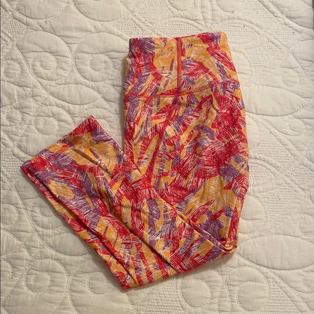 Colorful Abstract Pattern Leggings